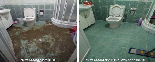 lağım baskını sonrası temizlik şirketi