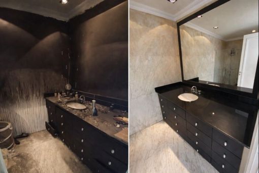  ataşehir boya badana ustası yangın sonrası temizlik